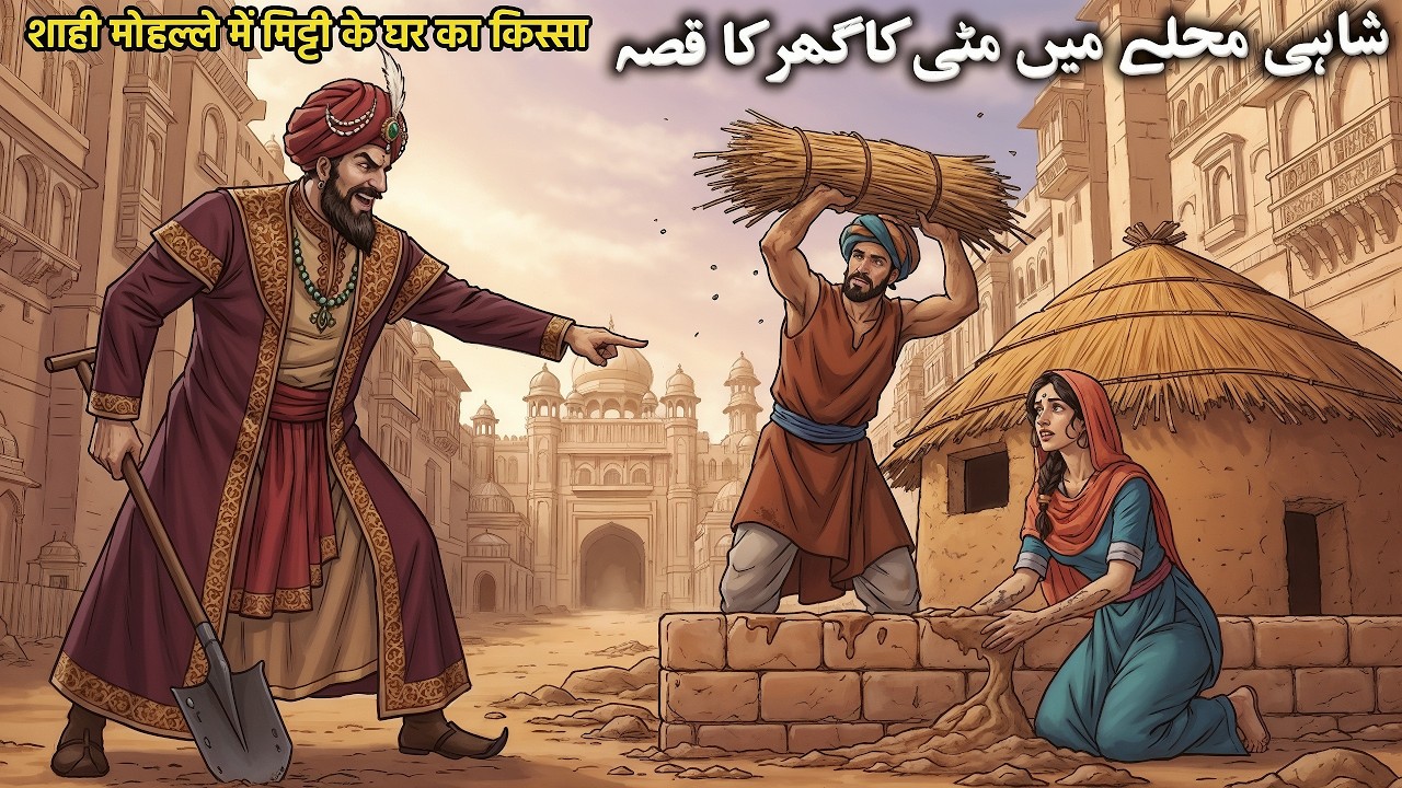 Shahi Mohalle mein Mitti ke Ghar ka Qissa शाही मोहल्ले में मिट्टी के घर का किस्सा | Hindi Urdu story