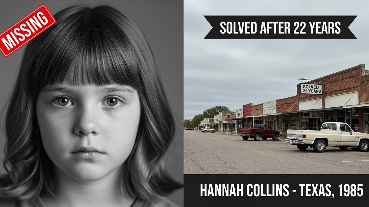 SOLVED: Texas Cold Case | Hannah Collins, 6 | Missing Girl Found Alive After 22 Years (1985–2007)...