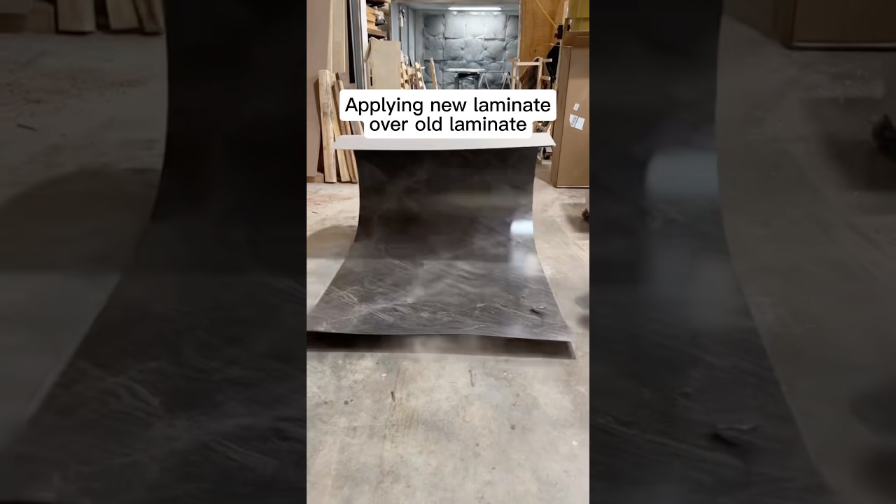 New laminate over old laminate? #FormicaLivingImpressions #DIY #FormicaGroup #build #countertop