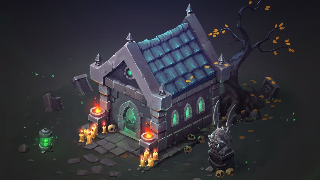 ISOMETRIC CRYPT in Photoshop ● Tutorial Promo ● Sephiroth Art