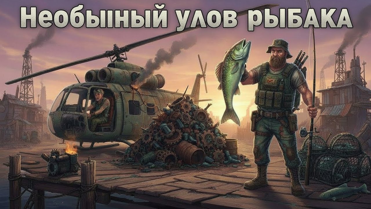 Rust КАК РЫБАК ПЫТАЛСЯ УГНАТЬ СТРЕКОЗУ