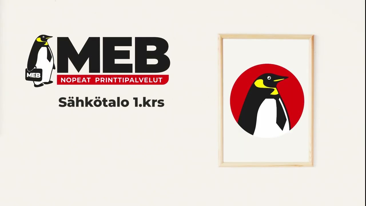 MEB tulostaa julisteet helposti & nopeasti