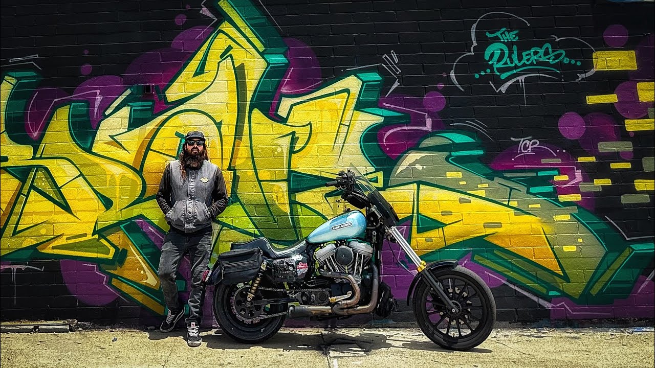 Cracking Beers & Slamming Gears ! We rode our Harley Davidson’s to a secret dam near Mexico!
