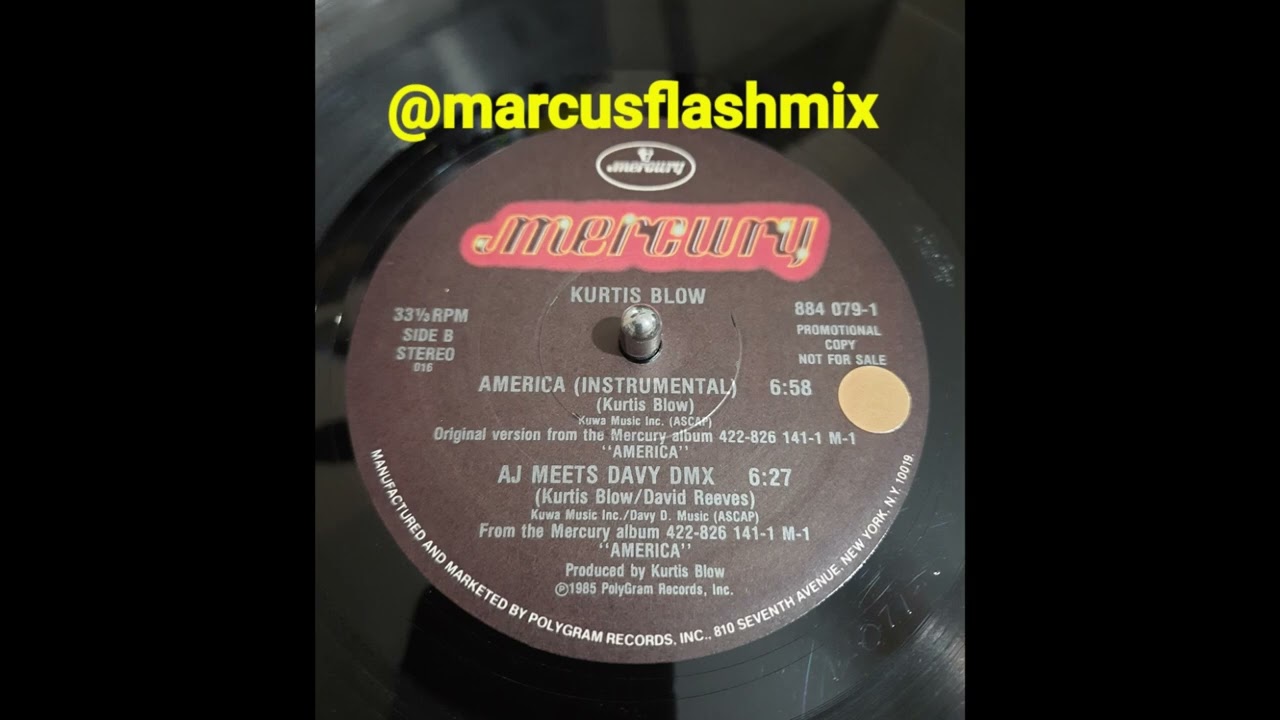 Kurtis Blow – America (Instrumental)