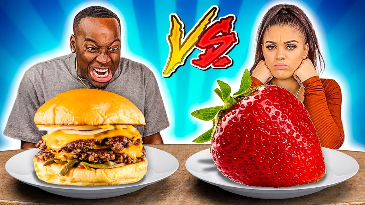 ЗДОРОВАЯ ПИЩА ПРОТИВ ВРЕДНОЙ