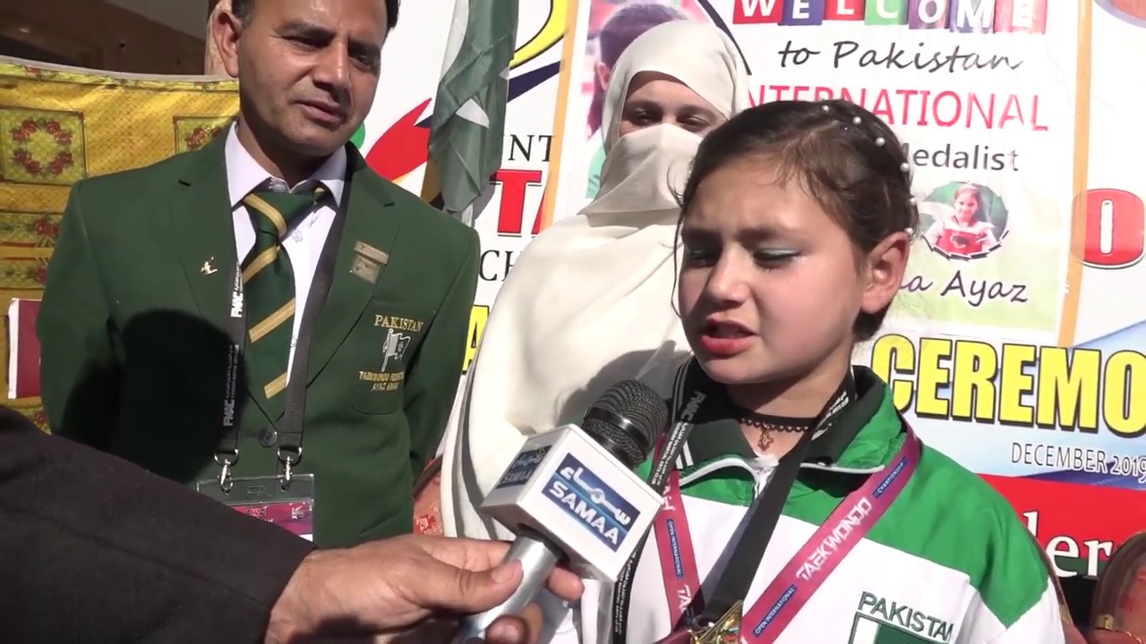 world Taekwondo champion Ayesha Ayaz from Swat valley