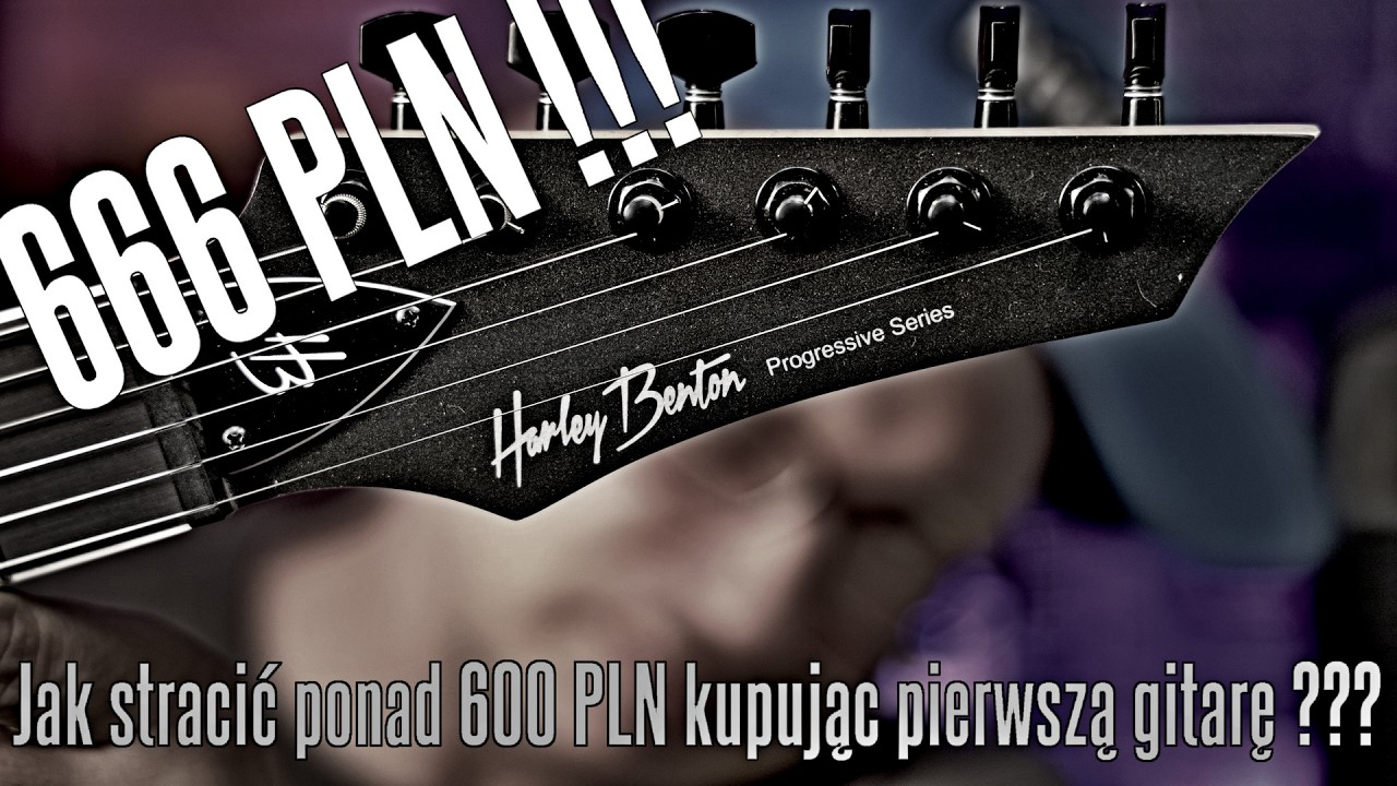 Jak umoczyć ponad 600 PLN kupując pierwszą gitarę? - Harley Benton R446 - FILMIKI O GITARACH