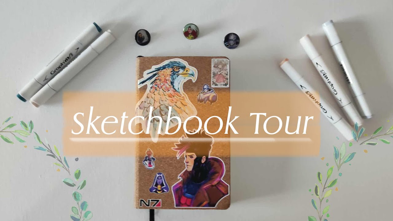 ★ Sketchbook Tour July 2025  / Art Creation from Royal Talens Sketchbook