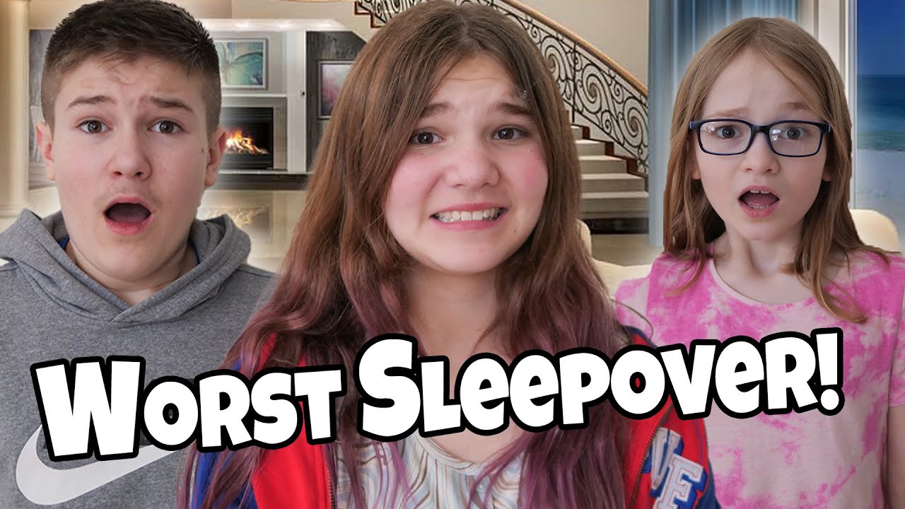 CRAZY FAMILY SLEEPOVER w 