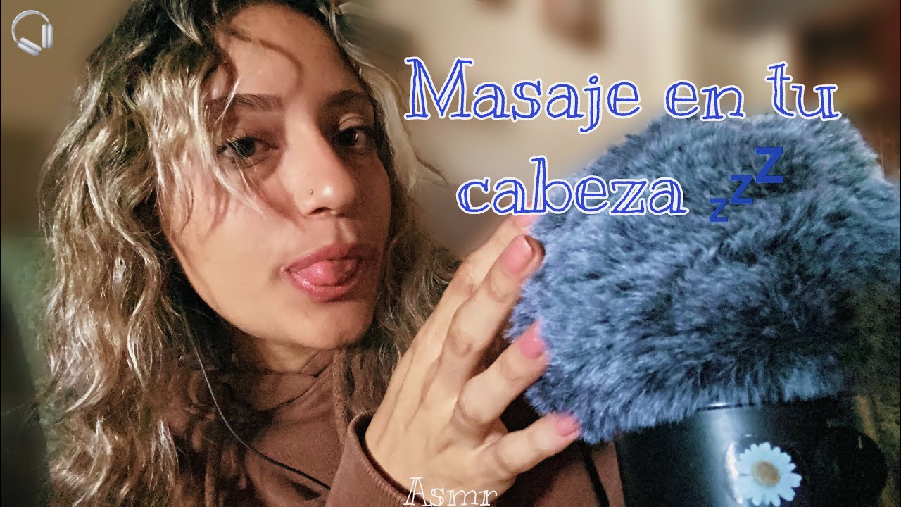 ⊹₊ ⋆ Masaje para que duermas tranqui🧠🧖|Fluffy Mic, Whispering & Visuals 🎧 Asmr