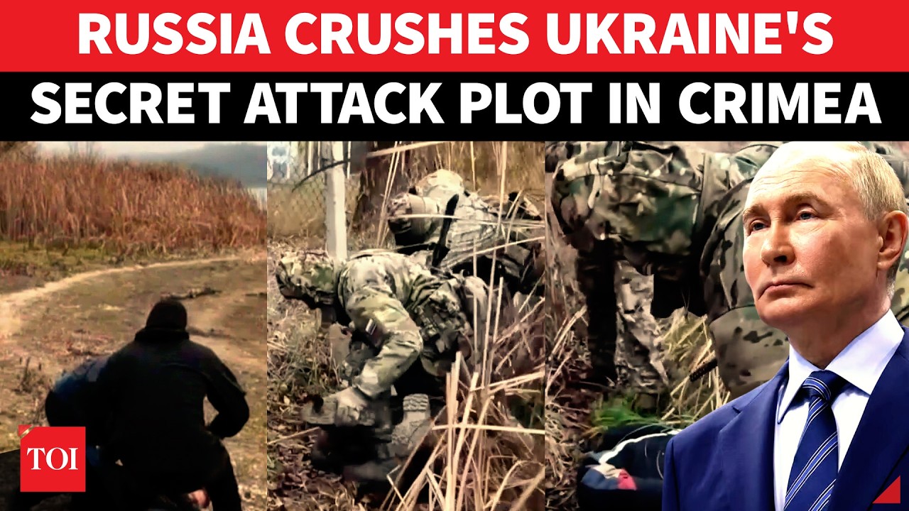 On Cam: Big Win For Putin; Russian Intel Captures 'Zelensky's Men' In Surprise Raid In Crimea