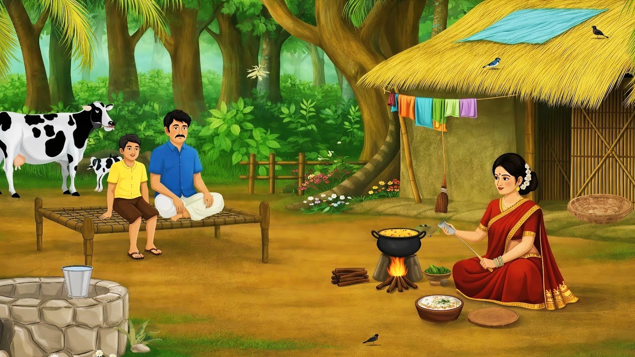 मेहनत का फल मीठा होता है | Hindi Moral Story | Cartoon Animation Story | Hindi Kahani