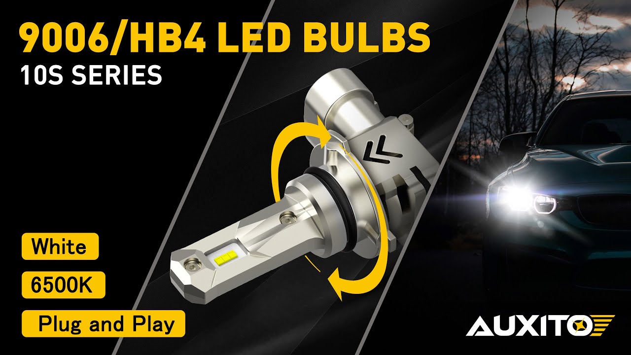 AUXITO Hot Products 9006/HB4 LED Headlight Bulb, Forward High Beam and Low