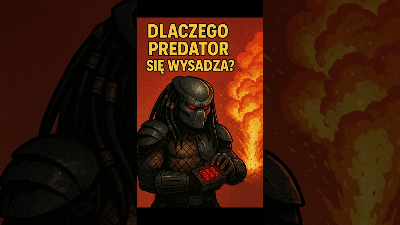 Dlaczego Predator się wysadza#predator, #yautja, #samodestrukcja#obcykontrapredator#predatorlore
