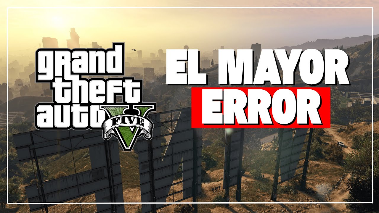El Gran Fallo que Arruina la Campaña de GTA 5