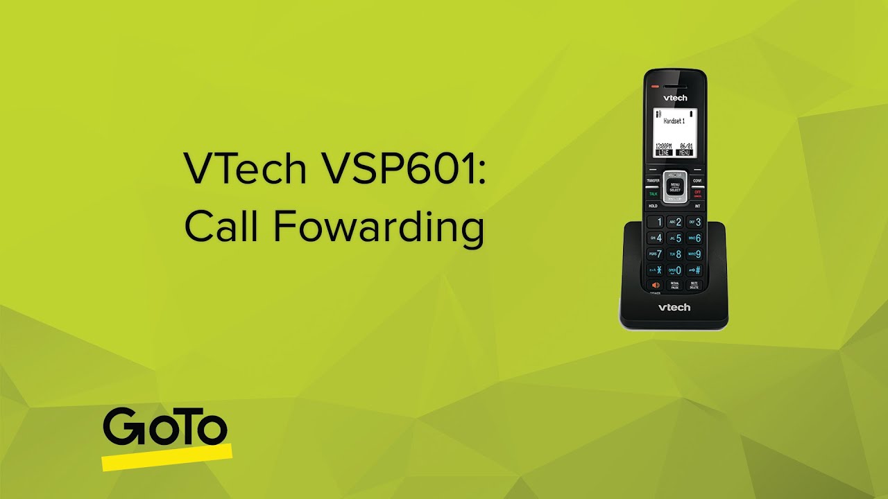 VTech VSP601: Call Forwarding