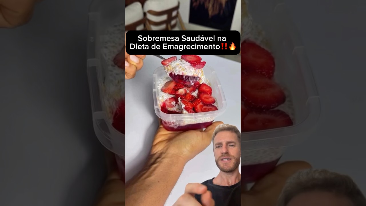 Sobremesa Saud&aacute;vel com 82 kcal que Cabe na Dieta de Emagrecimento