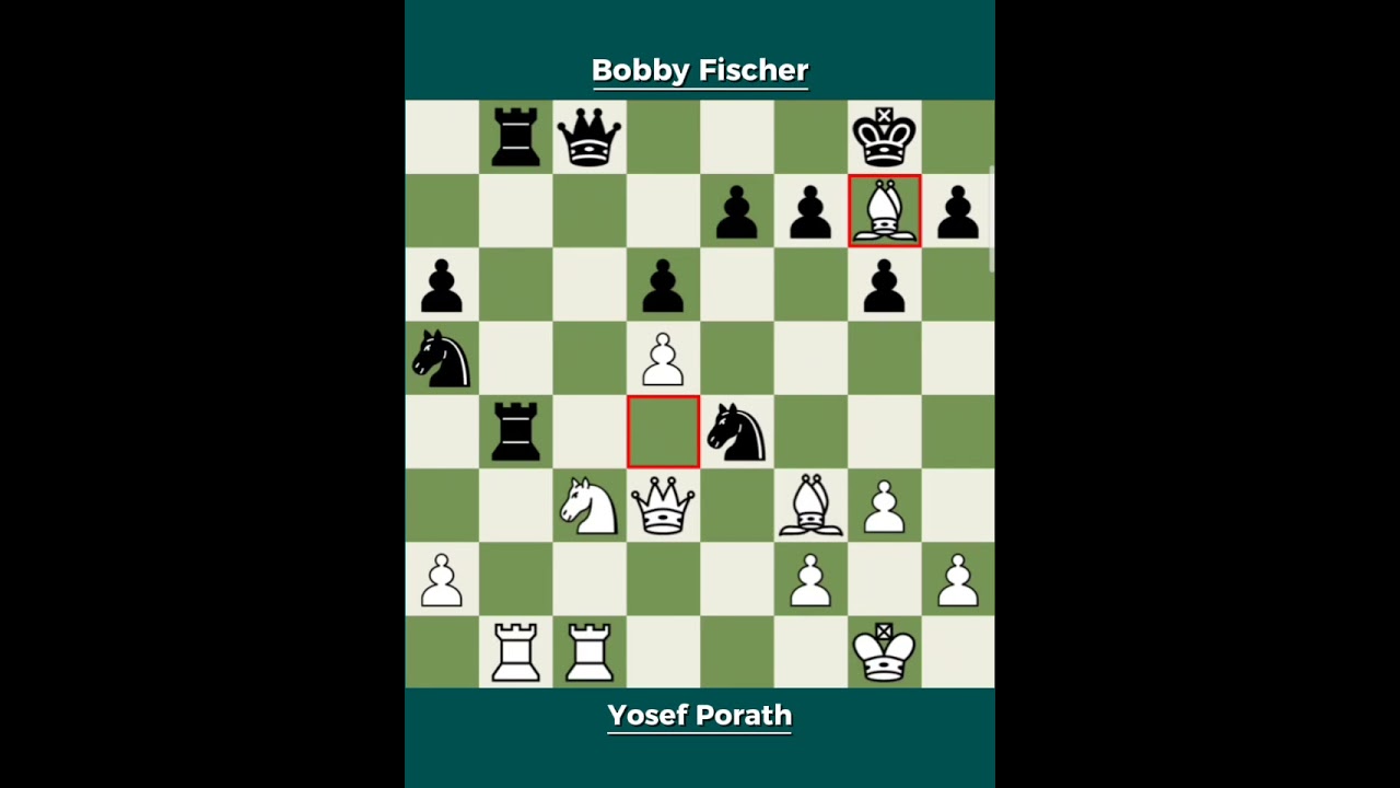 Yosef Porath vs Bobby Fischer ◉ Netanya Tournament 1968 | Fischer’s Deep Strategy