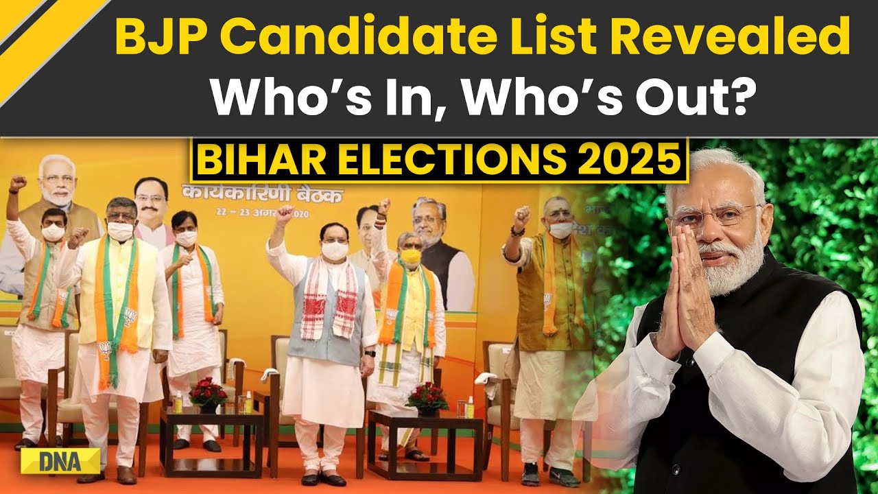 Bihar Elections 2025:BJP Candidate List Revealed, Who&rsquo;s In, Who&rsquo;s Out Amid NDA Seat-Sharing Deadlock