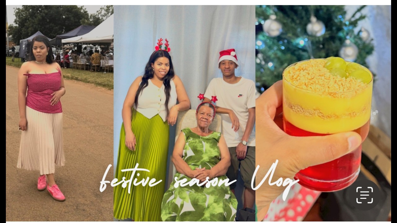 VLOG: A wrap up of 2026 I Christmas Dinner l Braai at work l Attending  wedding l Church I Sewing