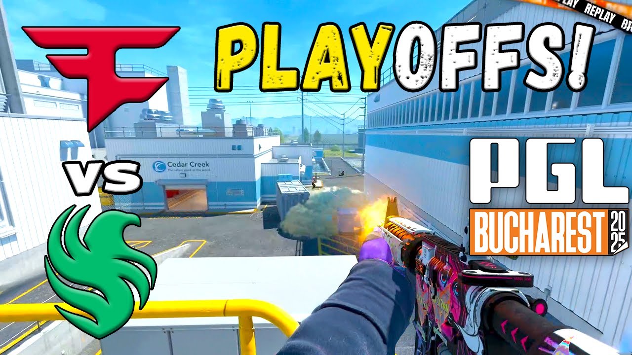 SEMI-FINALS!  Falcons vs FaZe &ndash; HIGHLIGHTS - PGL Bucharest 2025 | CS2