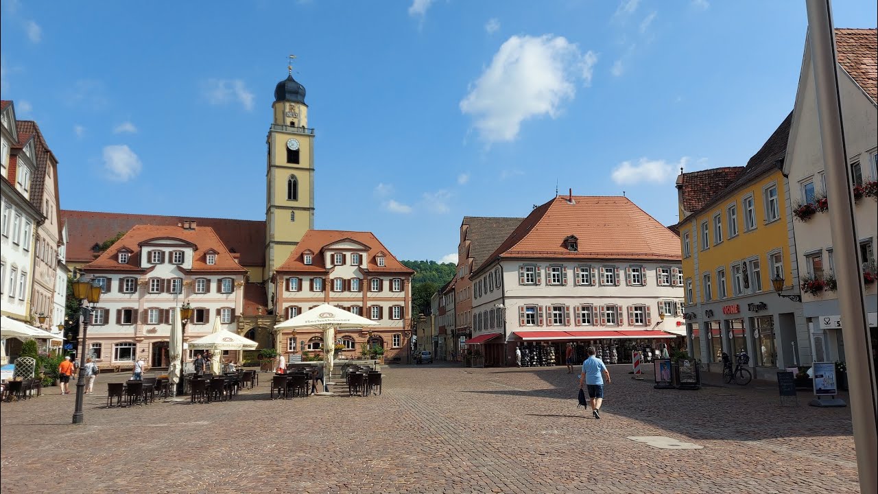 5. Bad Mergentheim an der Tauber, Vitalhotel König am Park, Stadtrundgang - Baden-Württemberg