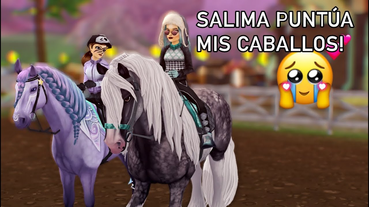 Salima puntúa mis caballos! ft. Salima Winteryard
