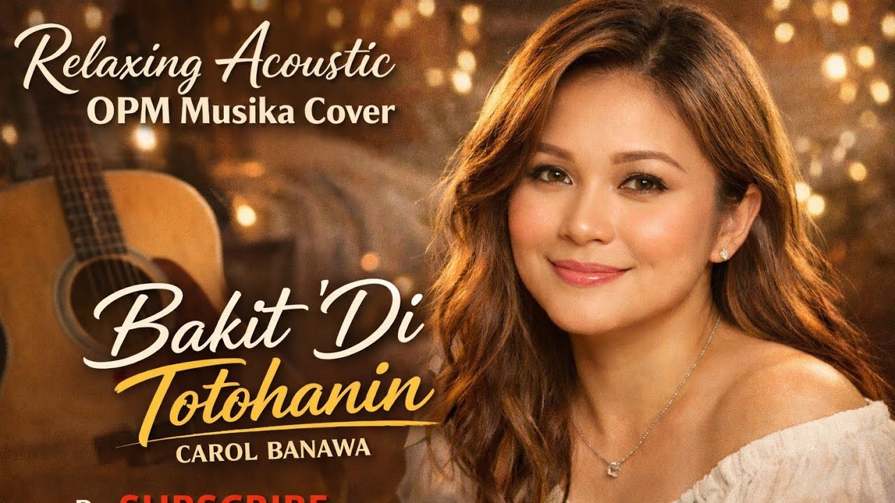 Bakit' Di Totohanin Acoustic Cover ( Carol Banawa ) Opm Musika Cover