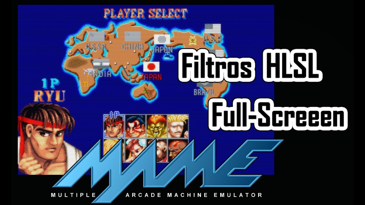 Mame - Filtros HLSL y Full Screen