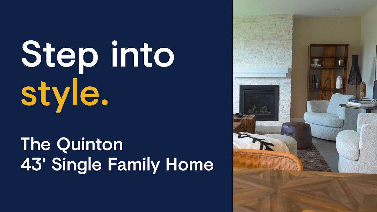 Step into the Quinton with Guest Suite Model Home