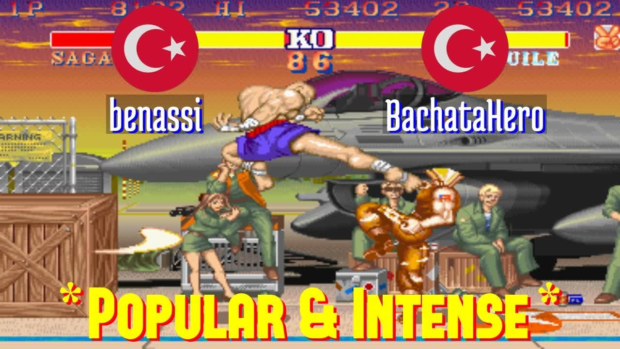 FT5 @sf2ce: benassi (TR) vs BachataHero (TR) [Street Fighter II Champion Edition Fightcade] Jun 16
