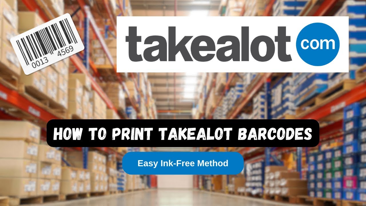 How To Print Takealot Barcode Labels (Easy Method Updated for 2024)