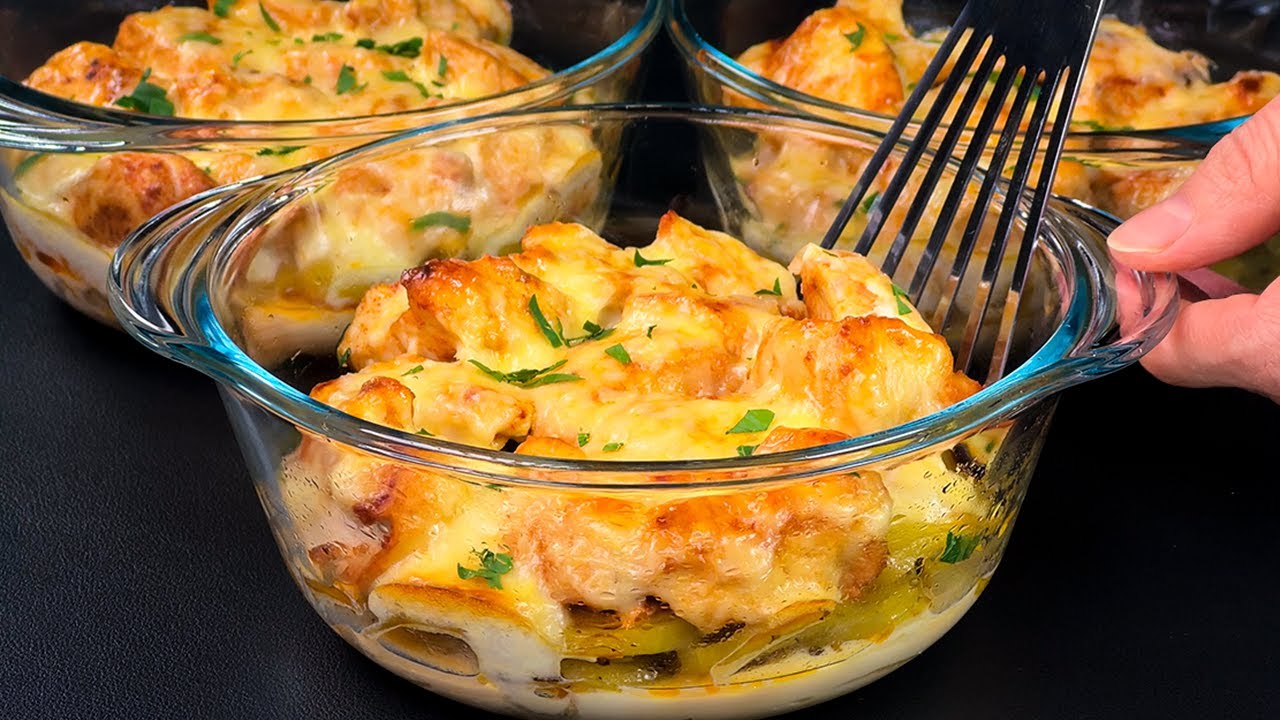 Ein einfaches und unglaublich leckeres Rezept f&uuml;r Kartoffeln mit H&uuml;hnerhackfleisch!