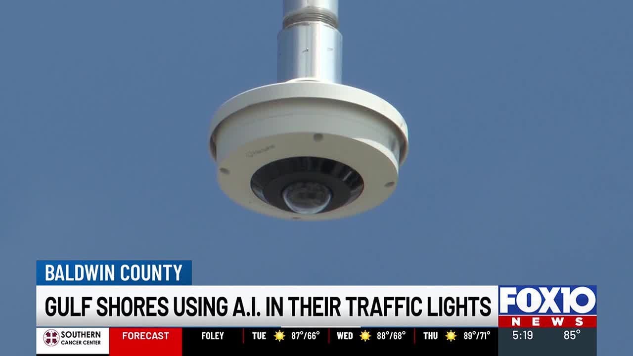 AI-powered cameras aim to make Gulf Shores&rsquo; roads safer