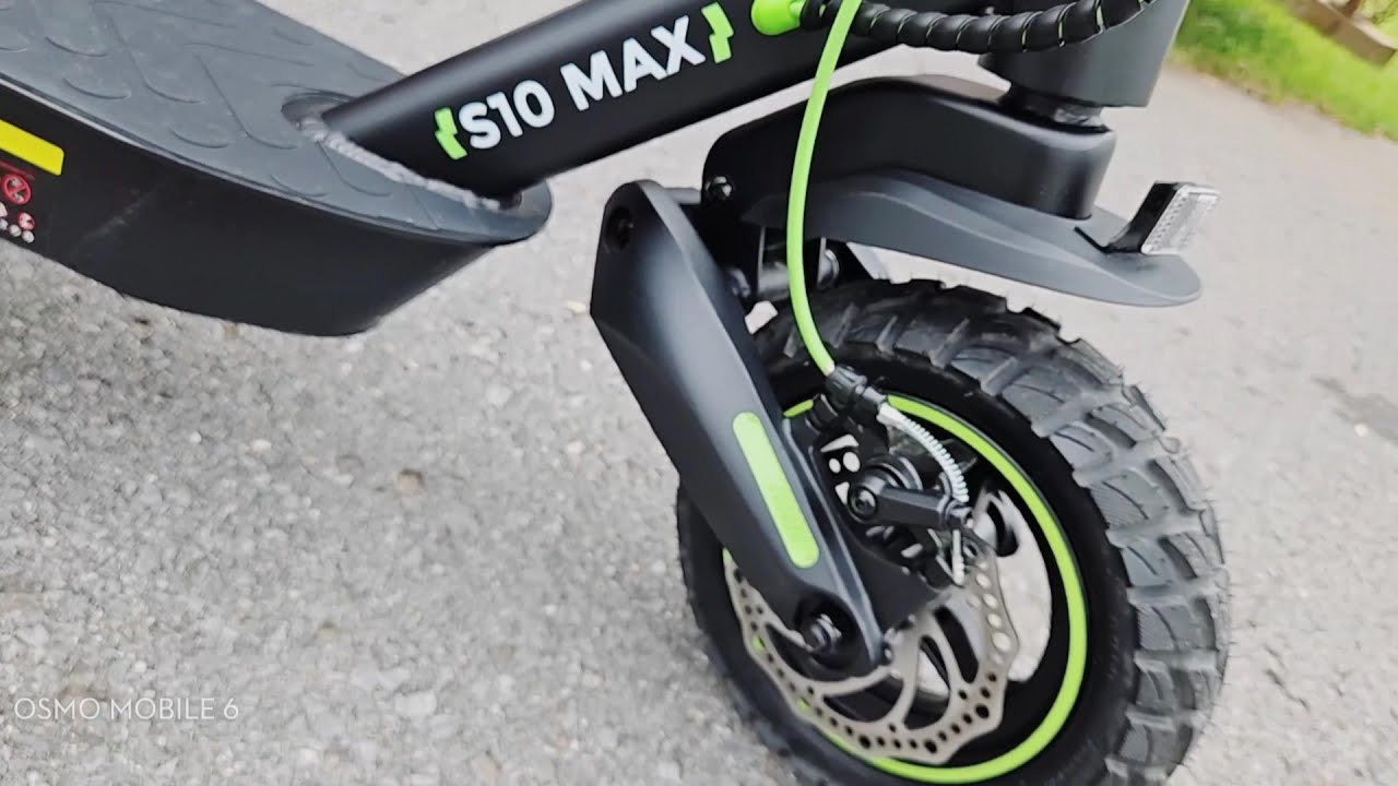 The isinwheel S10 MAX 1000w Folding Electric Scooter