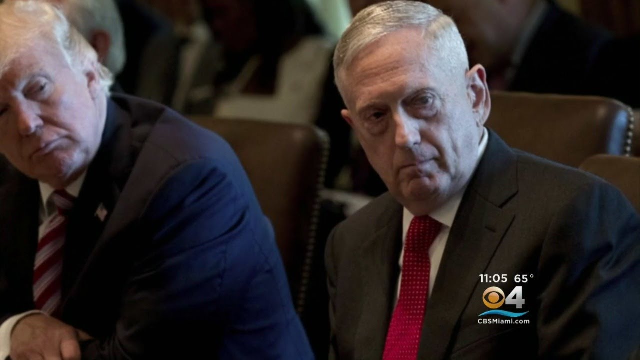 Defense Secretary James Mattis Announces Resignation