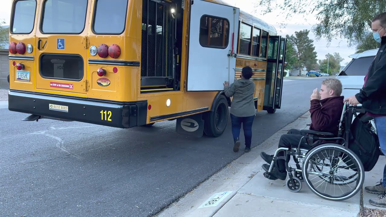 Sagan bus on a cool Tuesday morning