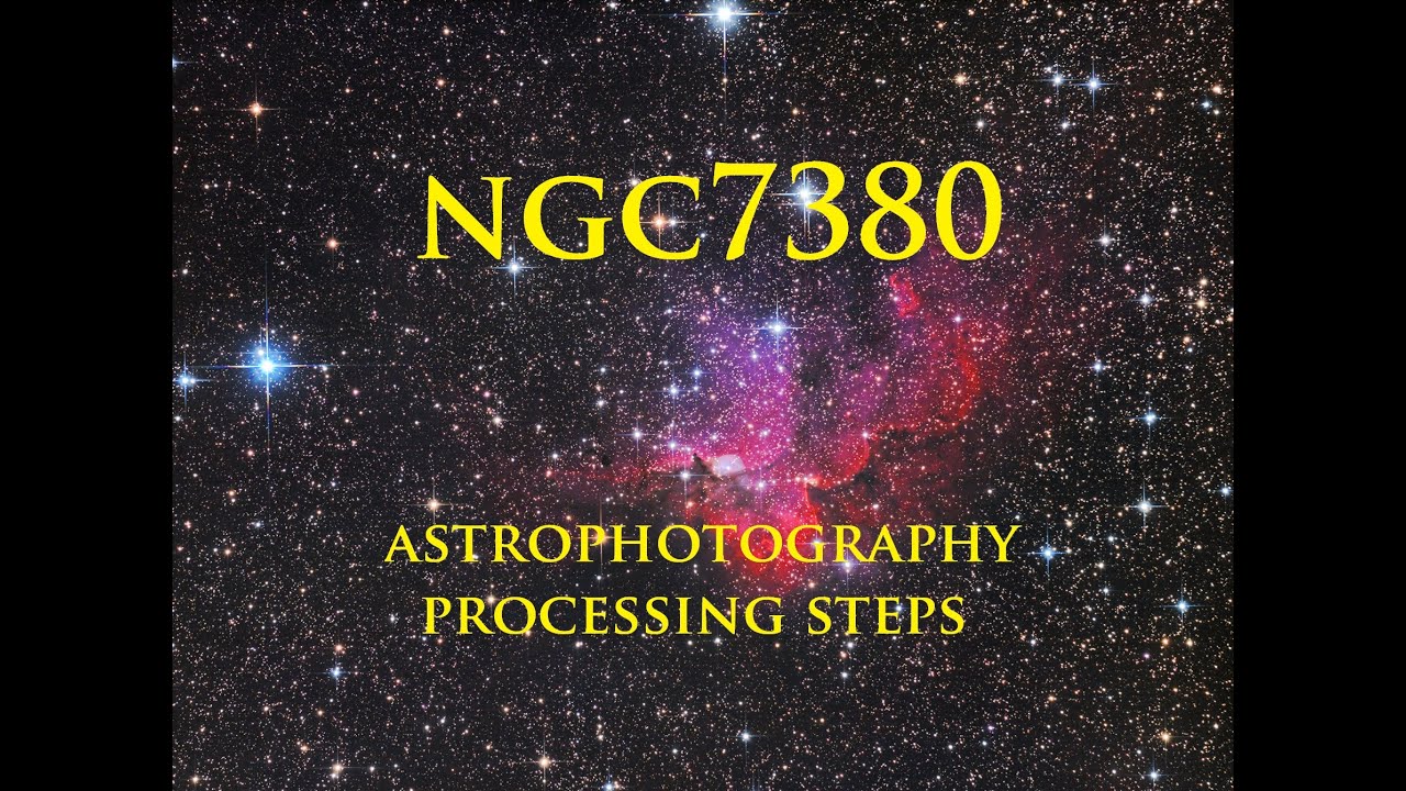 ngc7380 astrophotography processing steps