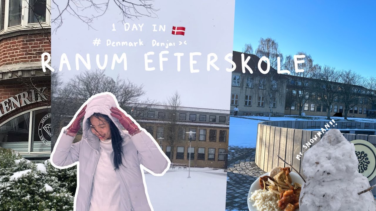 1 Day in Ranum Efterskole College | 1 วันของเด็กแลกเปลี่ยน AFS ที่เดนมาร์ก 🇩🇰 | 150baely