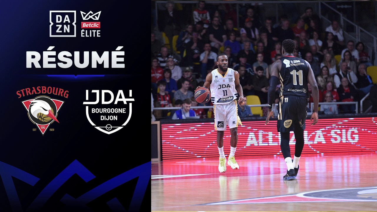 Strasbourg - Dijon | Betclic Elite 2025 - 2026 | DAZN Highlights