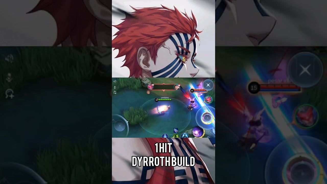 1 HIT DYRROTH BUILD #mlbb #dyrroth #gameplay #tutorial #yondaime