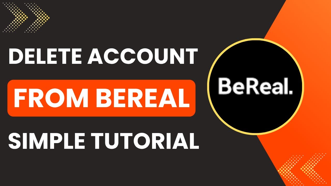 Как удалить свою учетную запись из BeReal