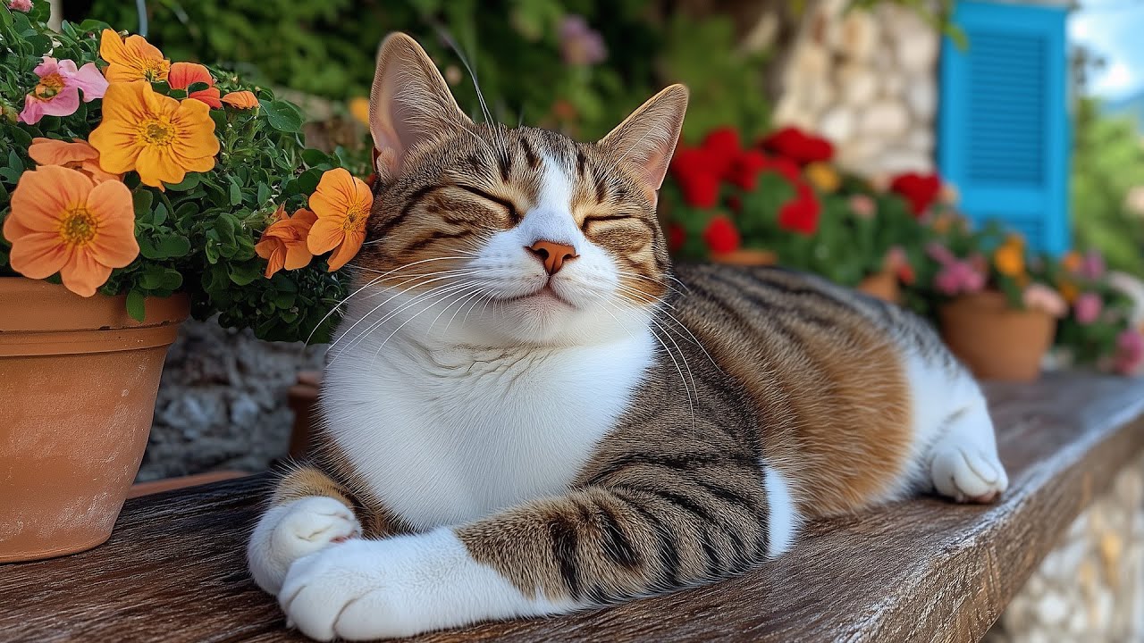 12 Hours Of Calming Music for Cats 🐈 Sleep Relaxation Music 🎵 Calm Night Comfort for Cats 😴 Cat TV