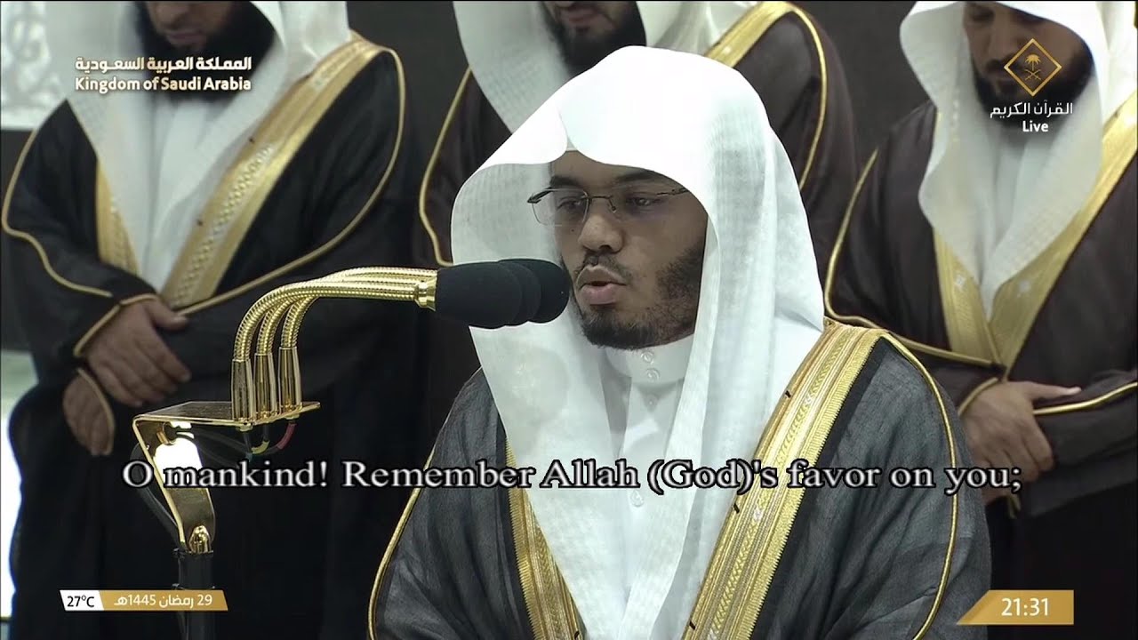 30th Ramadan 1445 Makkah Taraweeh Sheikh Dosary