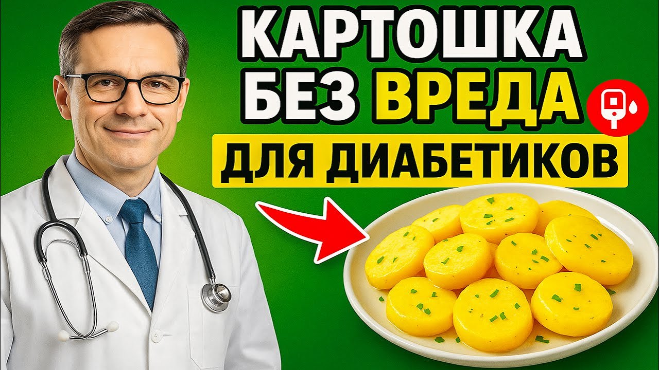 Картошка Без Вреда Для Диабетиков: вот как её правильно готовить