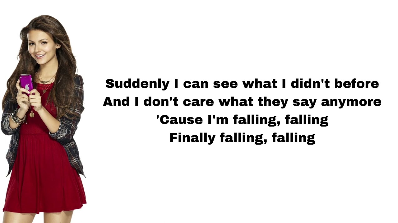 Victorious - Finally falling (lyrics)