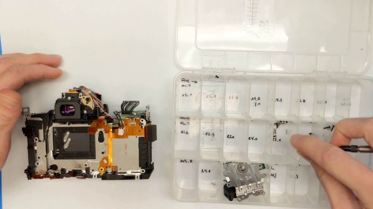 Canon Rebel T6i/750D Disassembly Part 3 - Final Disassembly