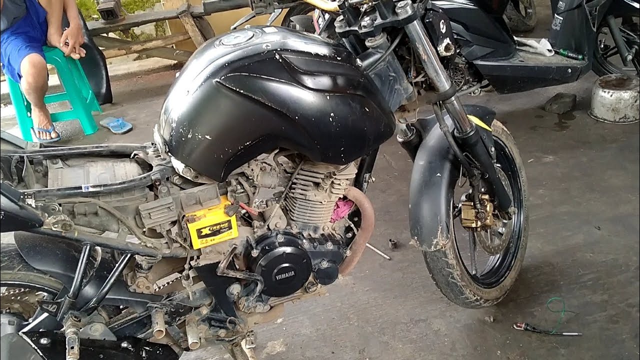 Yamaha Byson tidak bisa stater(subtitusi pake bendik Supra)