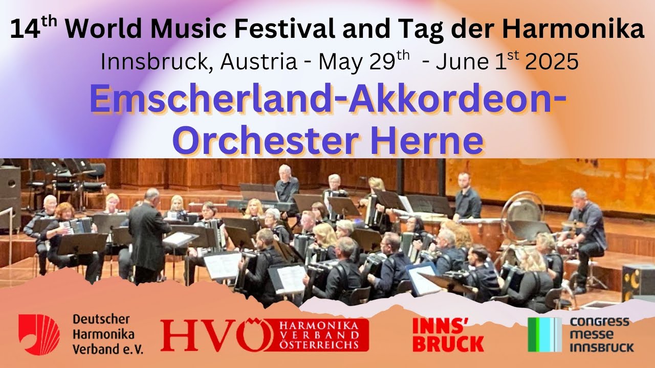 Partita by Slavko Suklar - Emscherland-Akkordeon-Orchester Herne - Innsbruck 2025