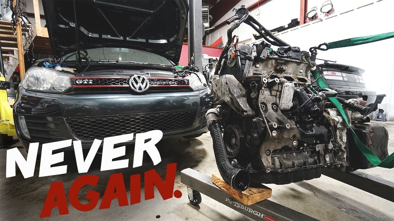 WORST ENGINE REMOVAL EVER?!
